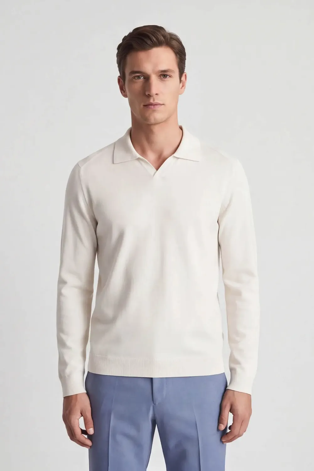 Sonny Bono GB 06141MG 326 Polo Collo Derby Panna