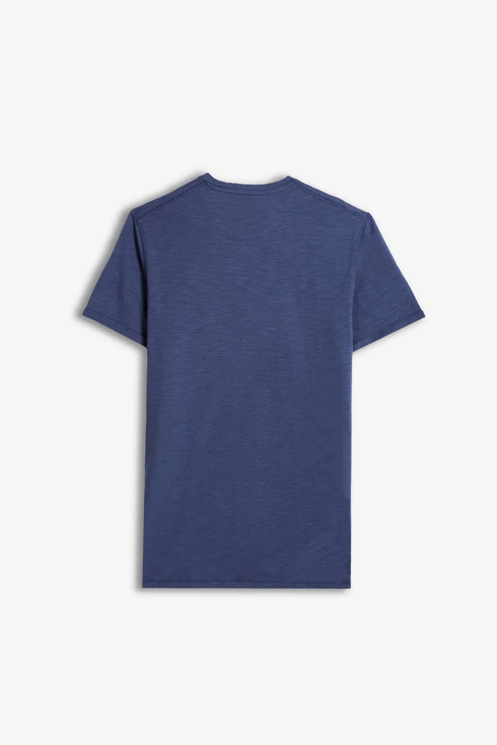 Sonny Bono T-Shirt Slub Taschino Blu Jeans Cotone