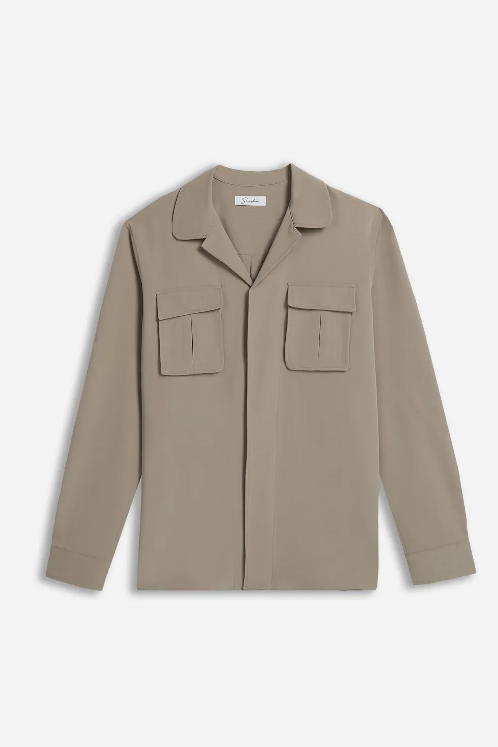 Sonny Bono Giubbotto Overshirt Sabbia Mezza Stagione