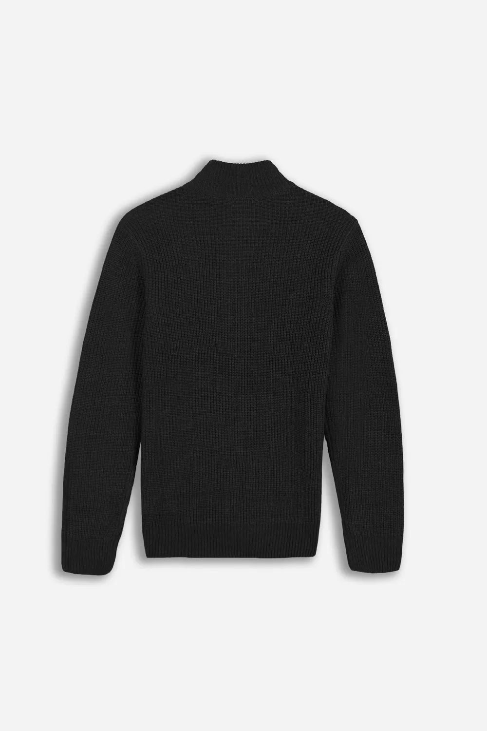 Sonny Bono Maglia Full Zip Nera Collo Piedi
