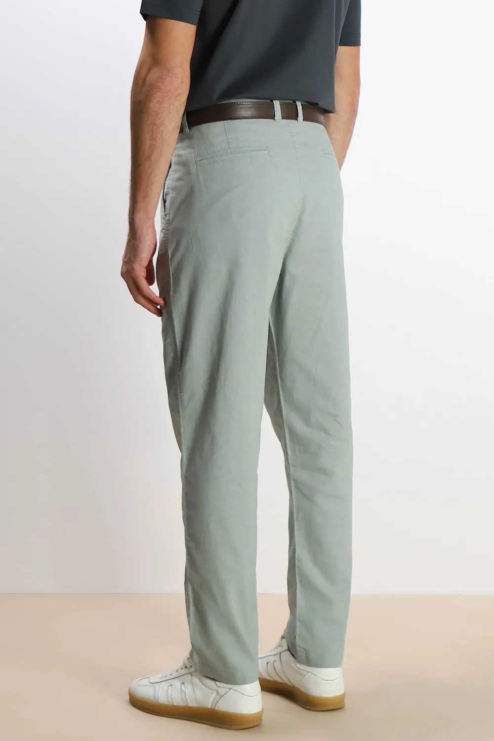 Sonny Bono Basic pantalone chino polvere cotone
