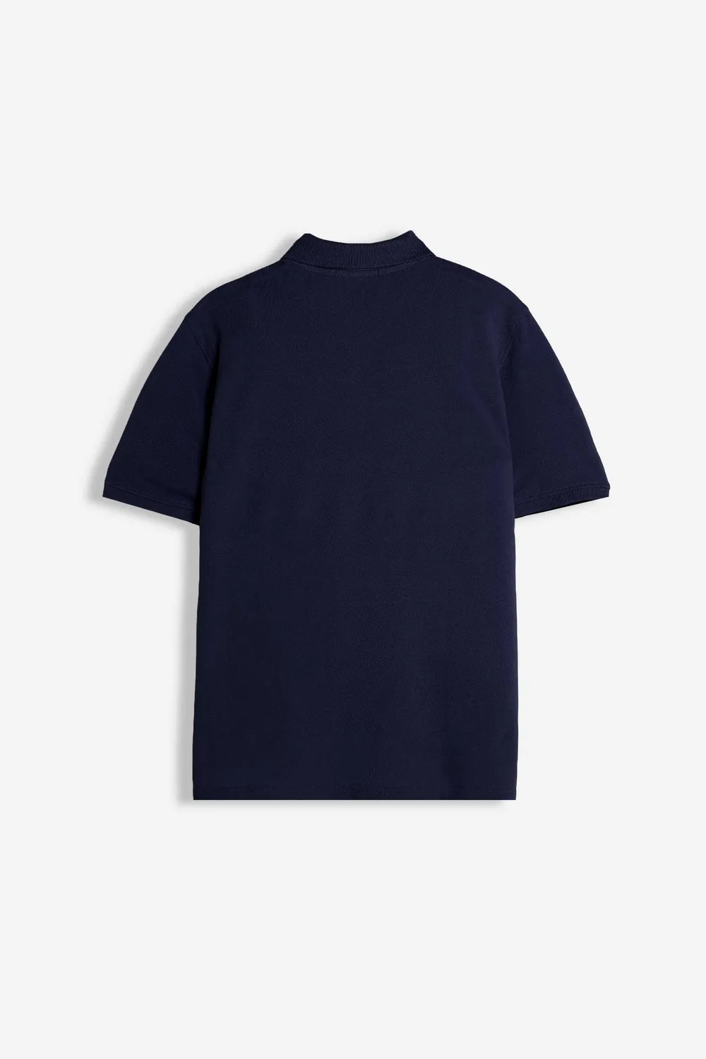 Sonny Bono Piquet Basic polo bleu tinta unita con logo