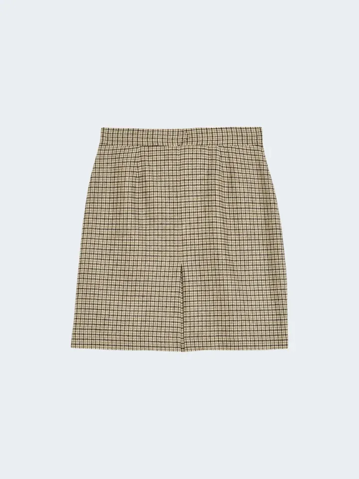 Sand Menswear Karen Short 6018W gonna lana pieghe