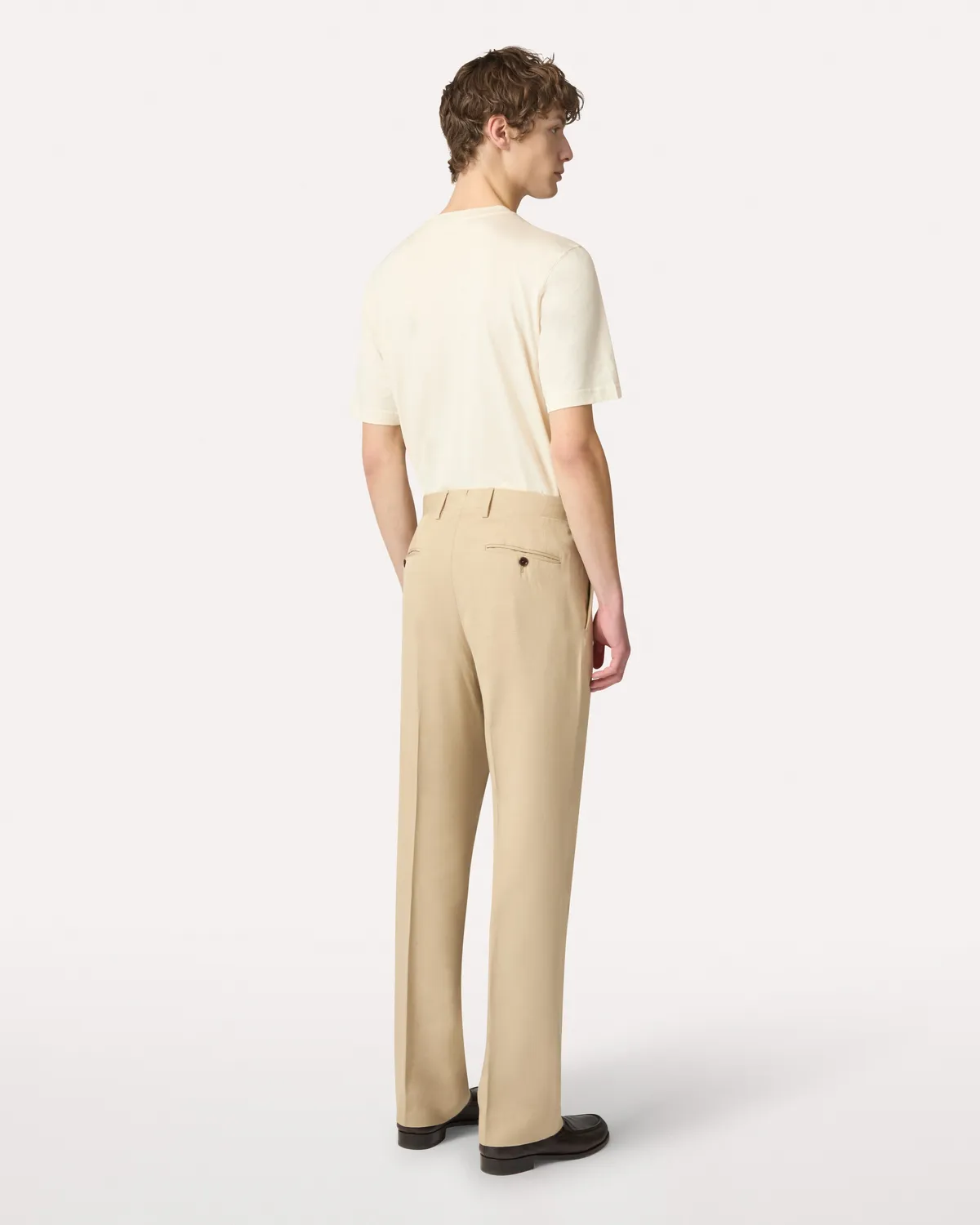 Lardini Attitude Pantalone Cammello EcoVero Uomo