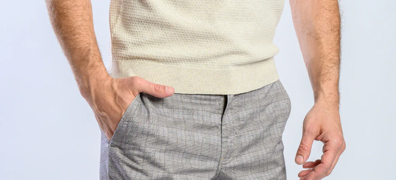 Alain Delon t-shirt beige maglia cotone slim fit
