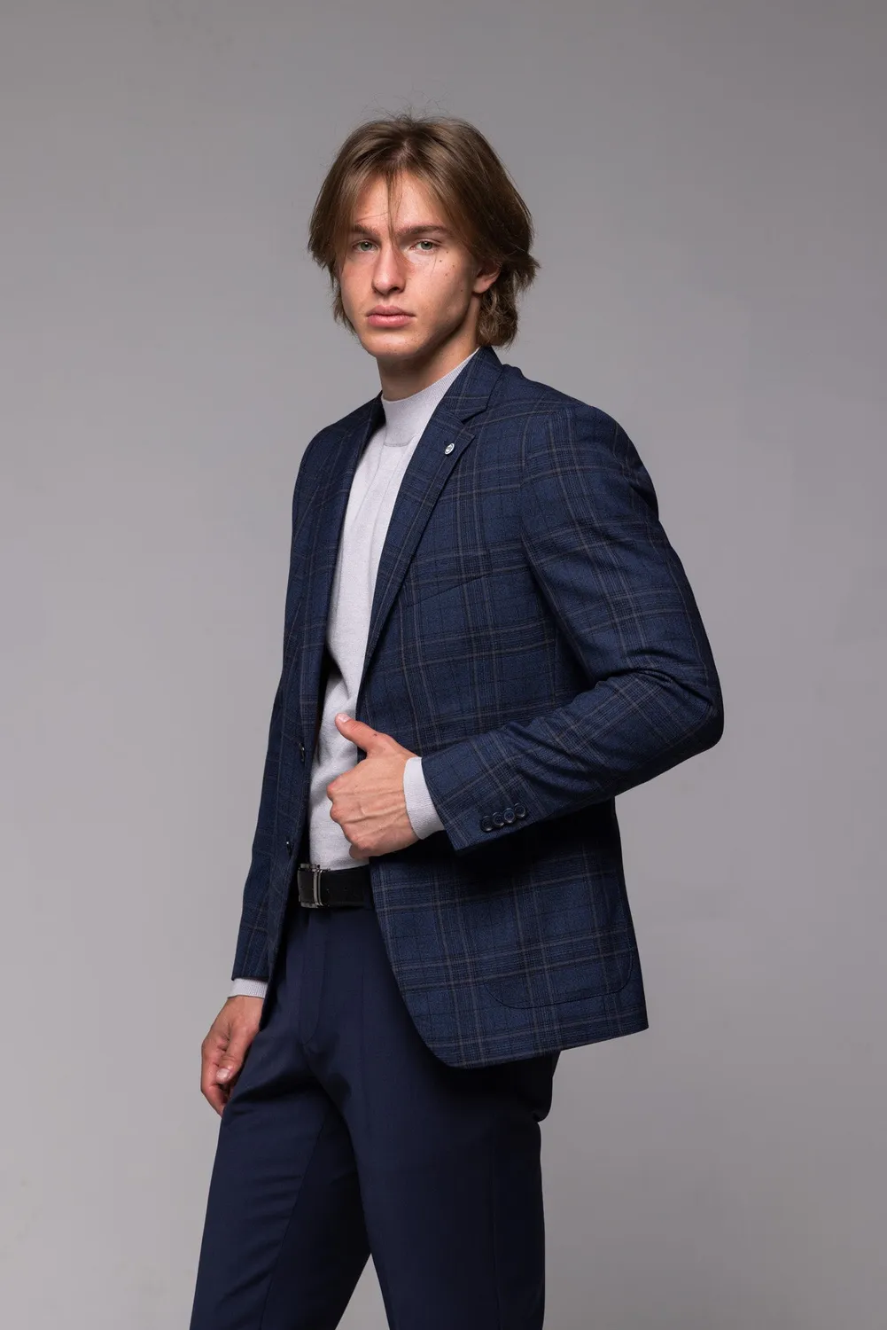Alain Delon Blazer 13401 Quattro Stagioni Monopetto