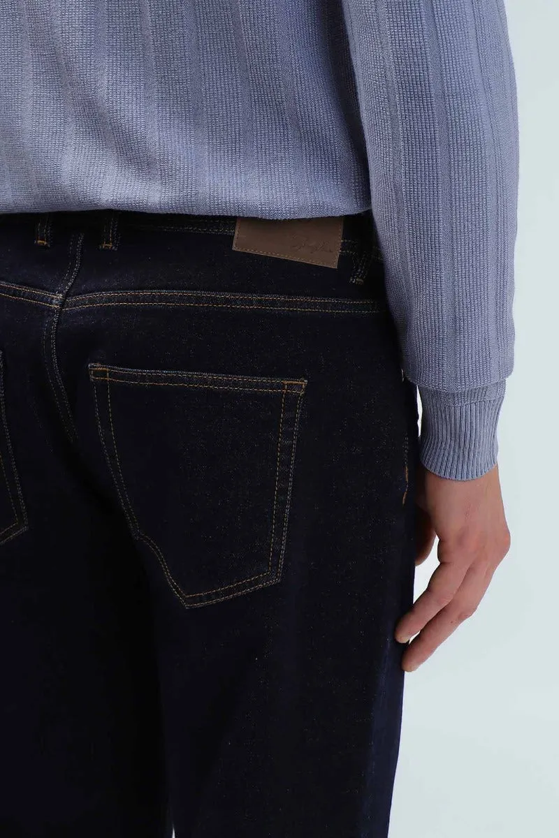 Sonny Bono Slim Cropped jeans bleu uomo