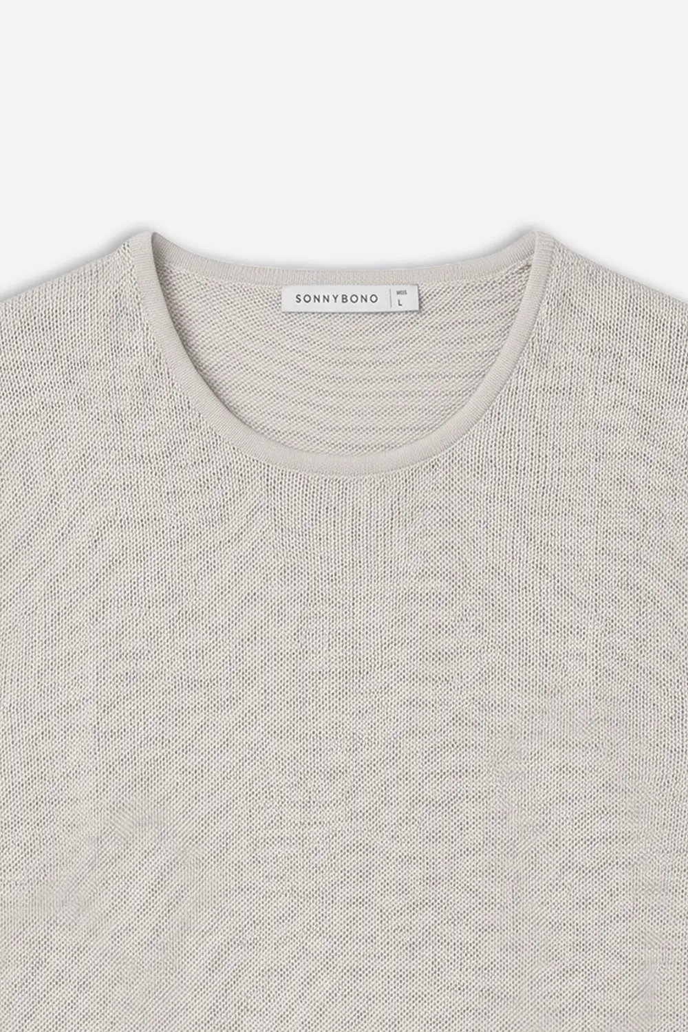 Sonny Bono Smanicata t-shirt grigio ghiaccio
