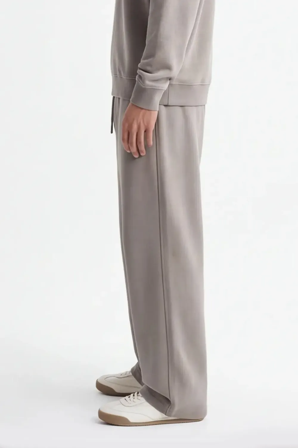 Sonny Bono OF 07013P4 pantalone jogger tortora over fit