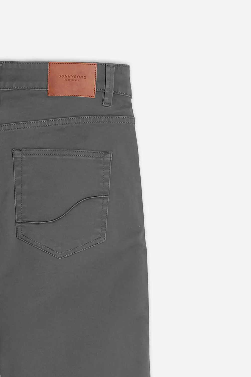Sonny Bono Basic 5 Tasche Pantalone Antracite Gambardina