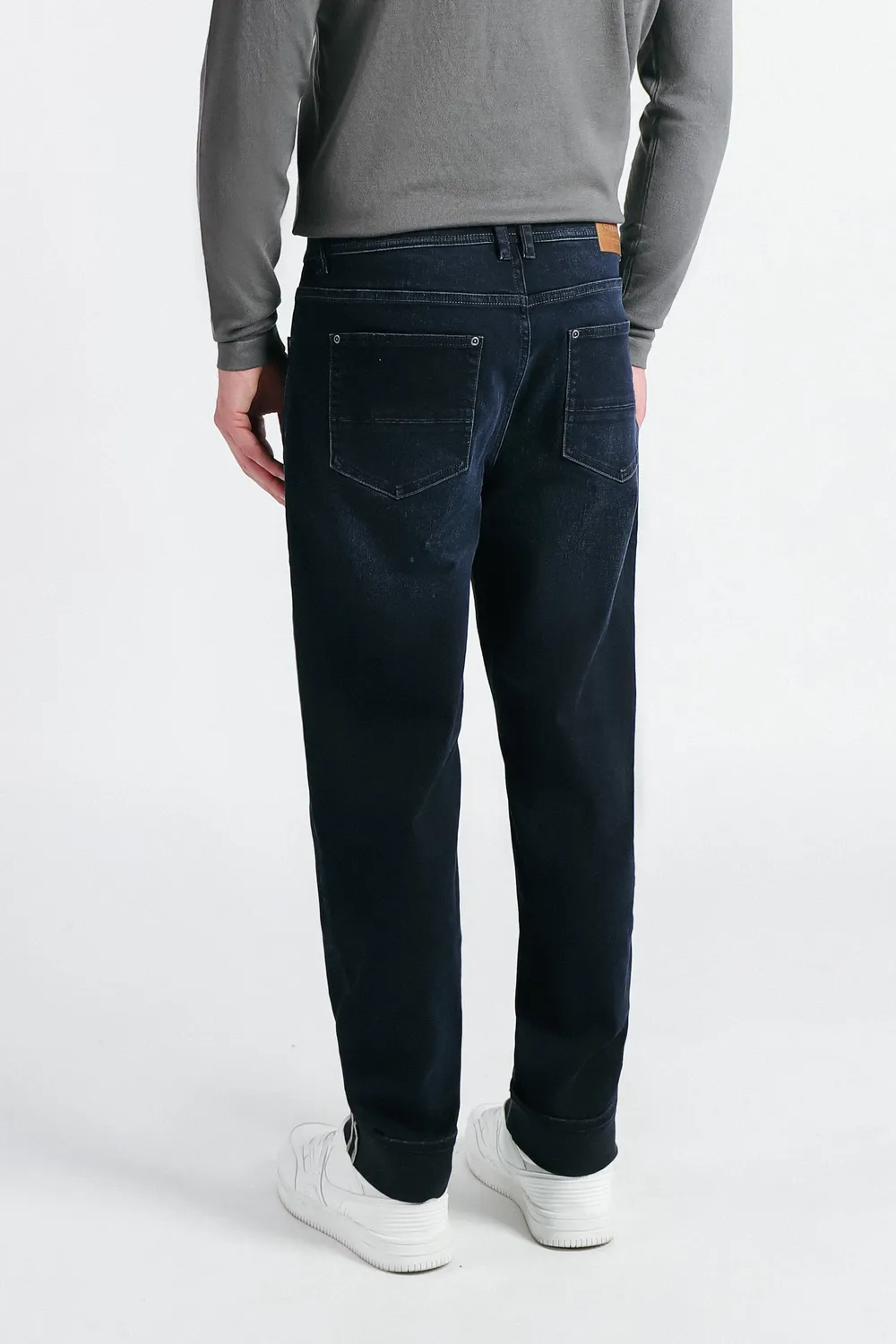 Sonny Bono Loose Fit Jeans Blublack Gamba Dritta