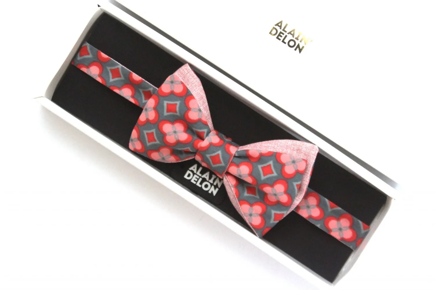 Alain Delon papillon in cotone classico