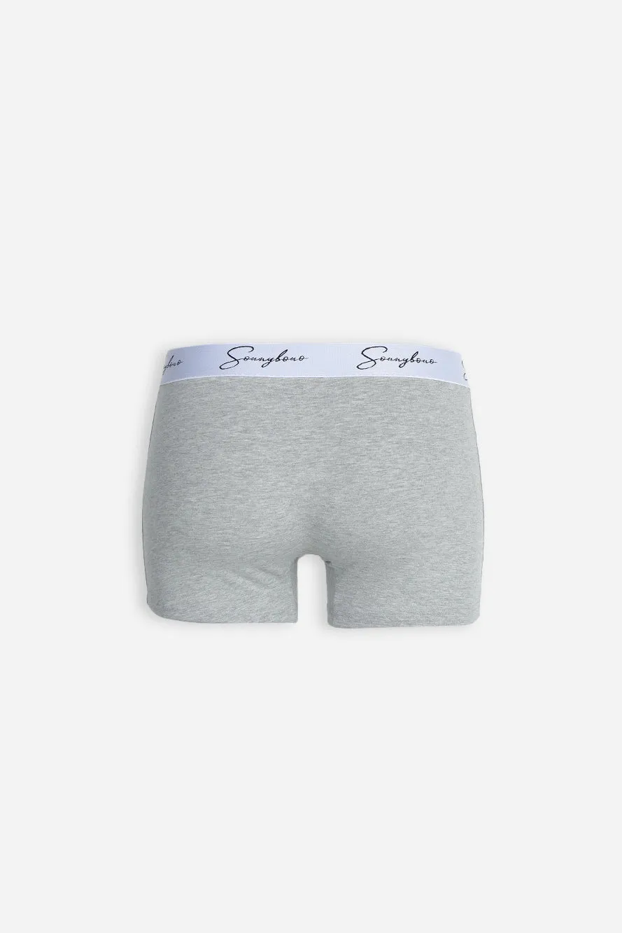 Sonny Bono boxer elastico contrasto grigio comfort quotidiano
