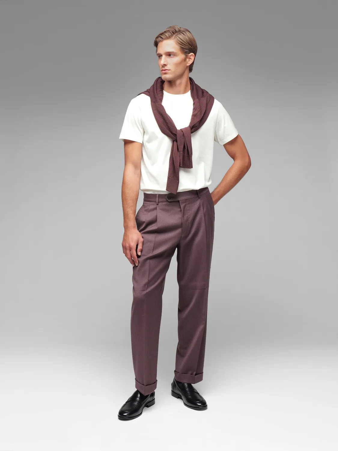 Paoloni T-shirt Jersey Cotone Bianco girocollo