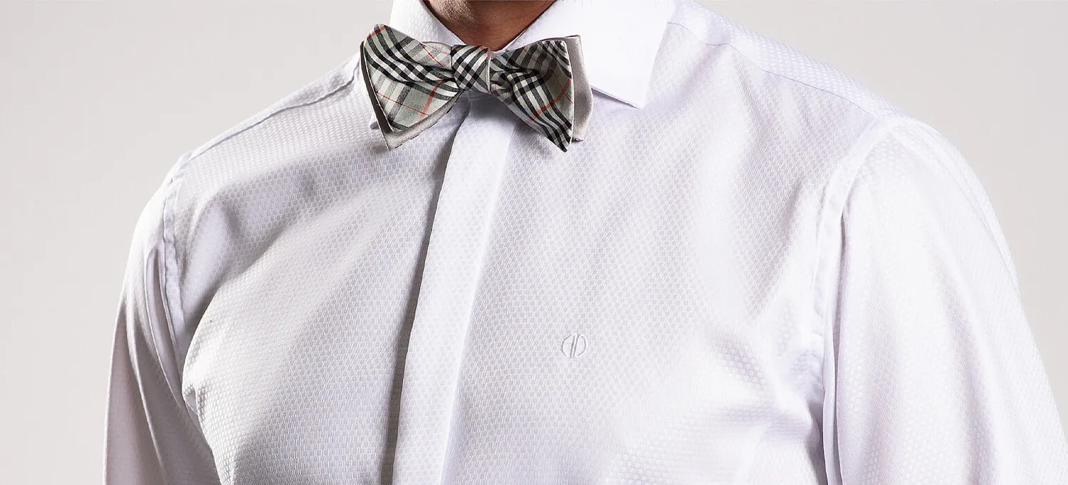 Alain Delon camicia Extra Slim Fit bianca cerimonia