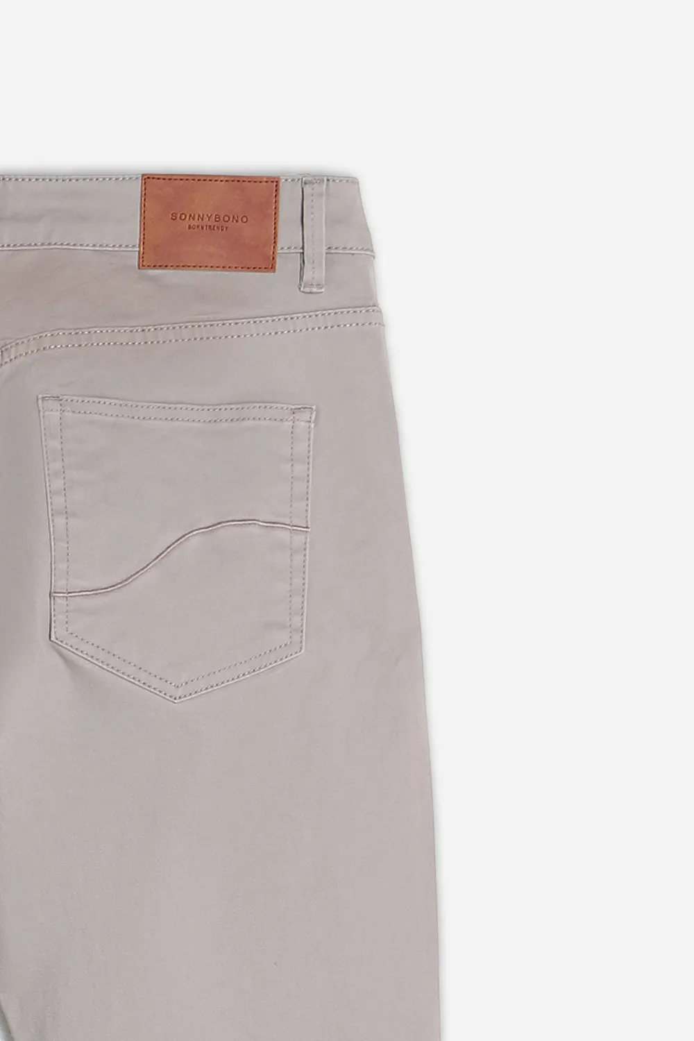 Sonny Bono Basic VL 07408P5 pantalone gabardina tortora