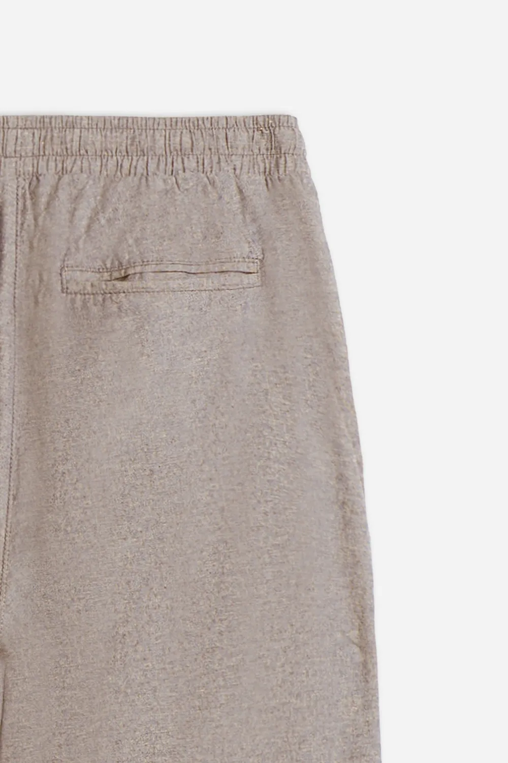 Sonny Bono Pantaloni Elastico Fango Cotone Lino