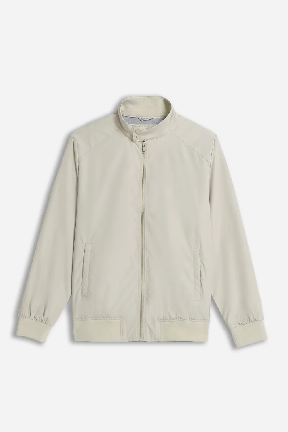 Sonny Bono bomber collo in piedi beige in poliestere