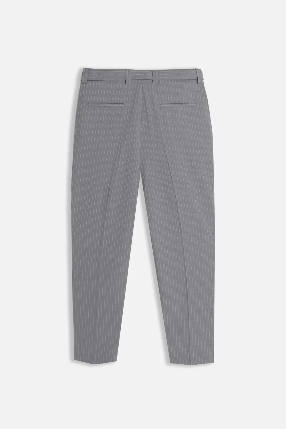 Sonny Bono pantalone fantasia a righe con cintura grigio
