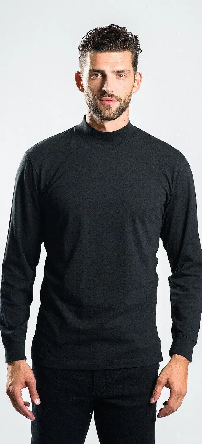 Alain Delon Dolcevita Cotone Nera XXXL Slim Fit
