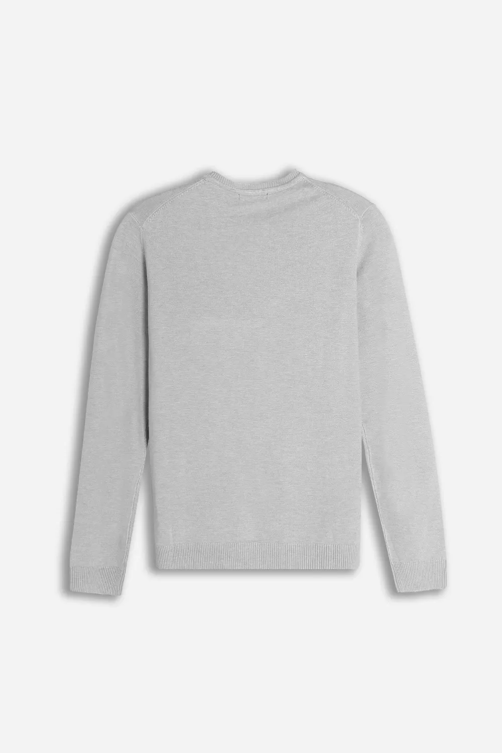 Sonny Bono Basic Maglia Girocollo Grigio Chiaro