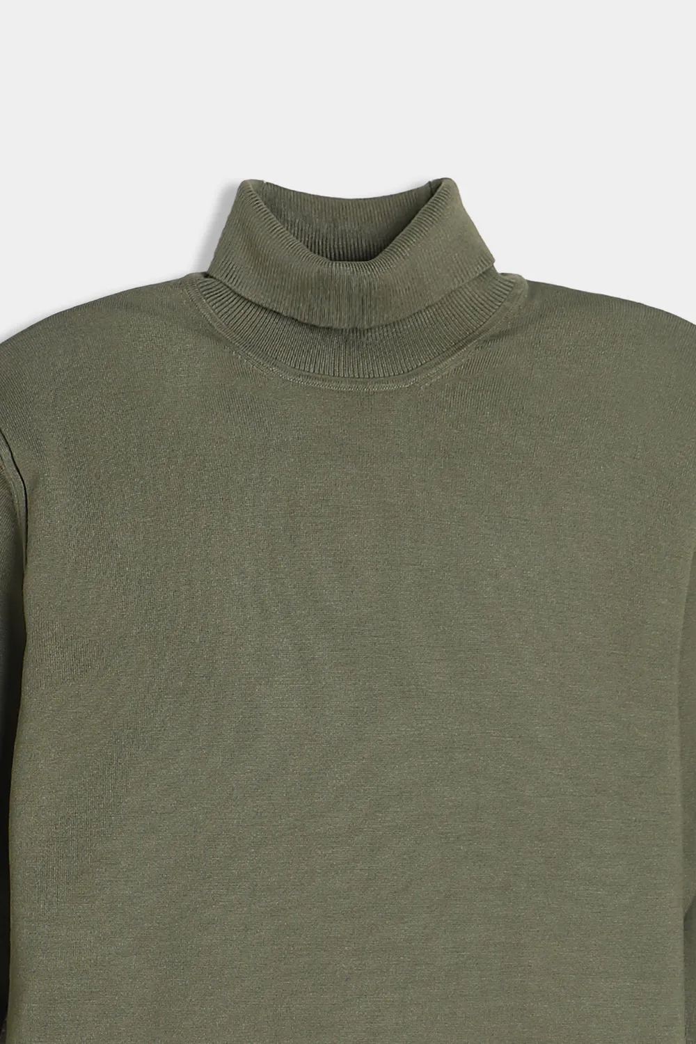Sonny Bono dolcevita maglia salvia viscosa elasticizzata