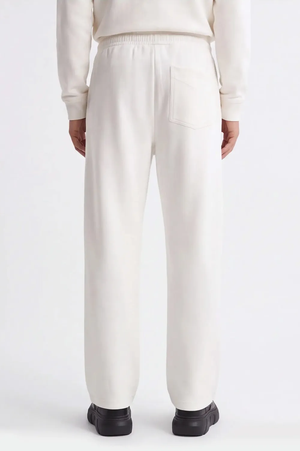 Sonny Bono OF 07013P4 pantalone jogger over fit panna