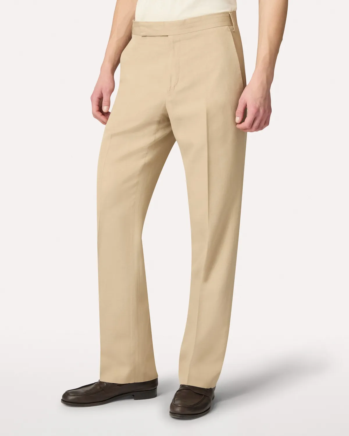 Lardini Attitude Pantalone Cammello EcoVero Uomo