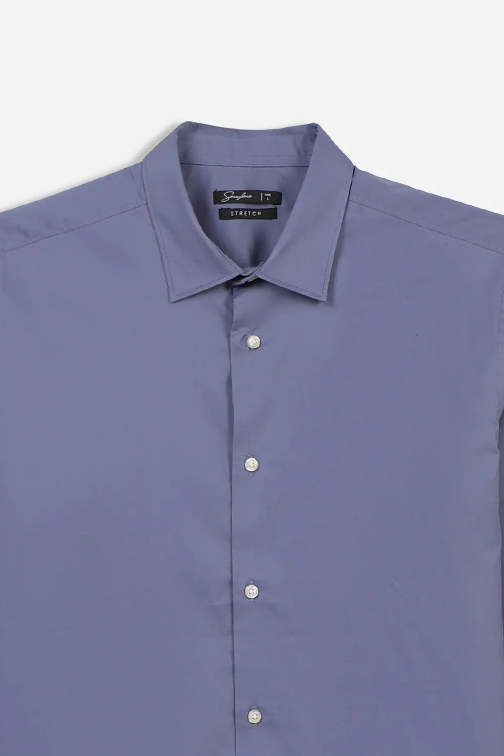 Sonny Bono Basic Stretch camicia avion cotone stretch