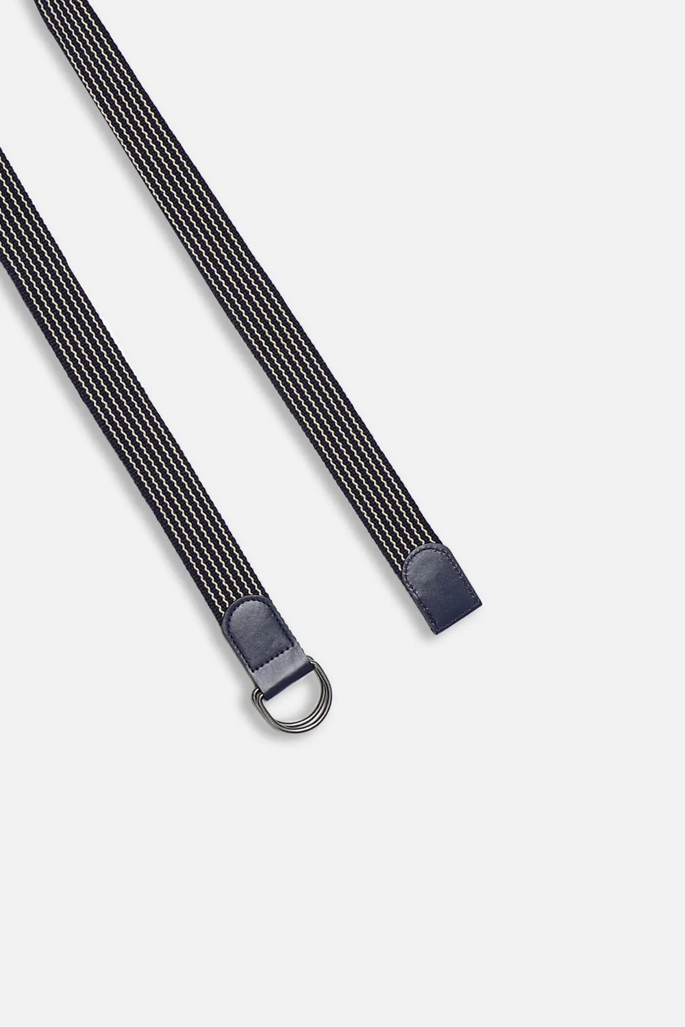 Sonny Bono cintura corda rigata blu 100% poliestere