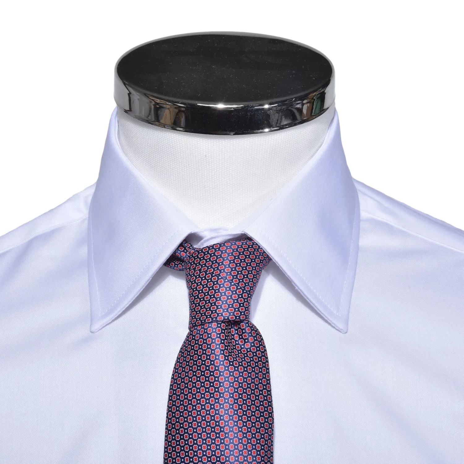Alain Delon camicia bianca extra slim fit gemelli