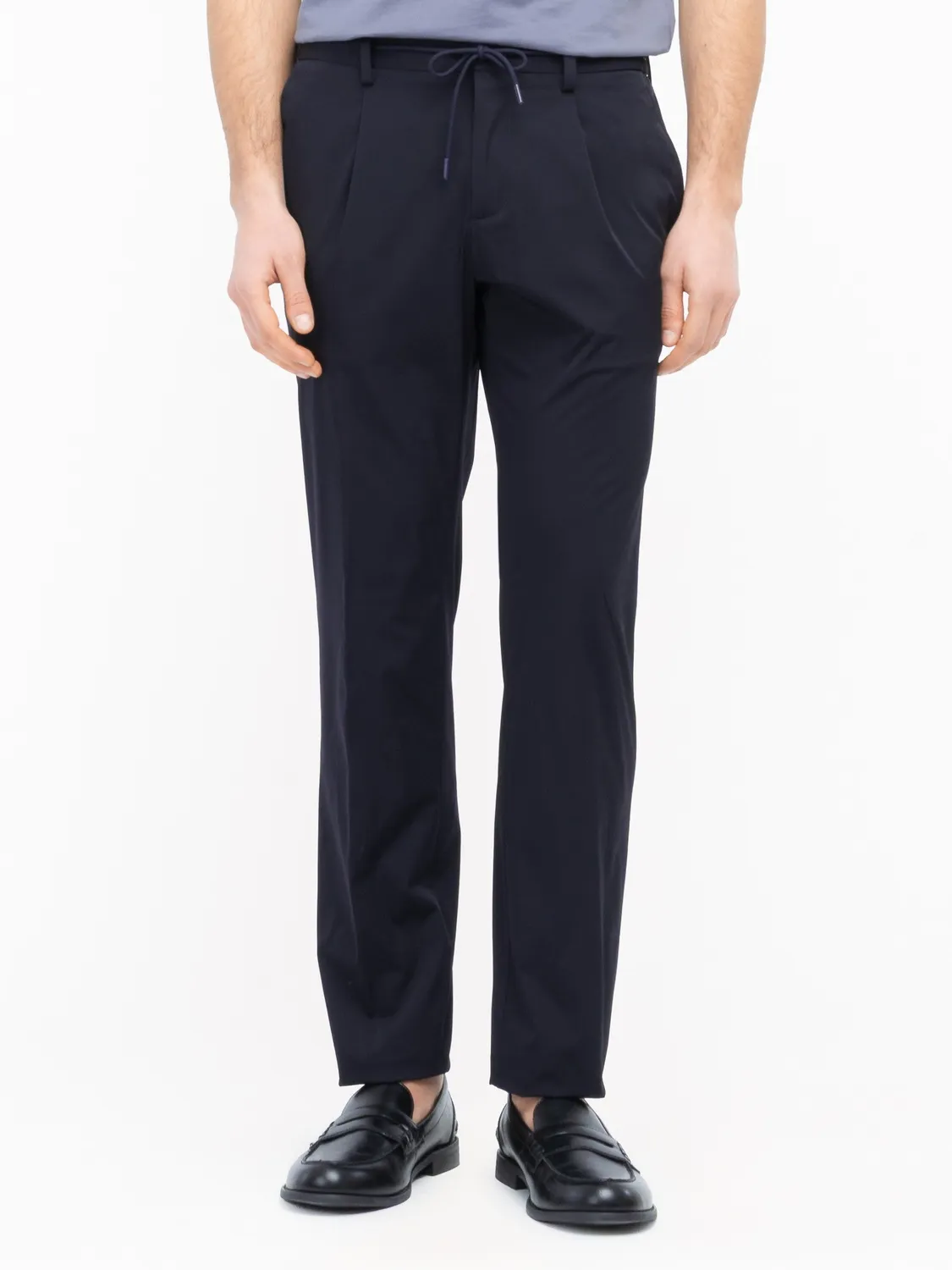Paoloni Pantalone Jogging Tecnico Nylon Blu