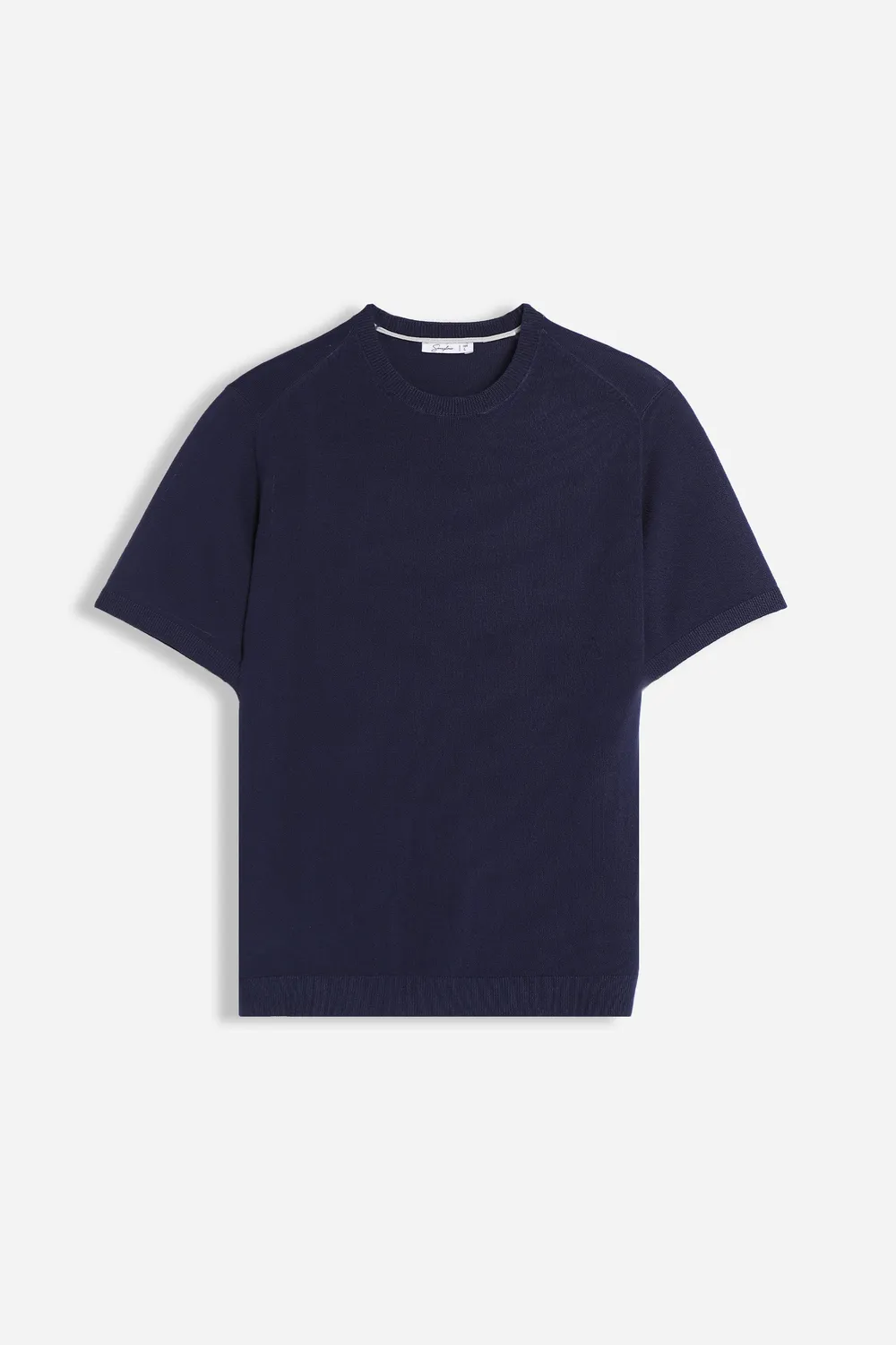 Sonny Bono maglina t-shirt girocollo bleu