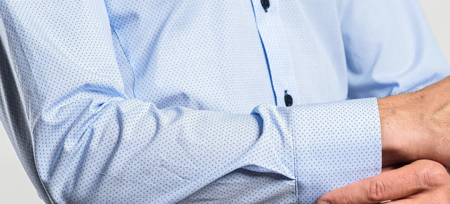 Alain Delon Extra Slim Fit camicia blu quadretti 44 cotone