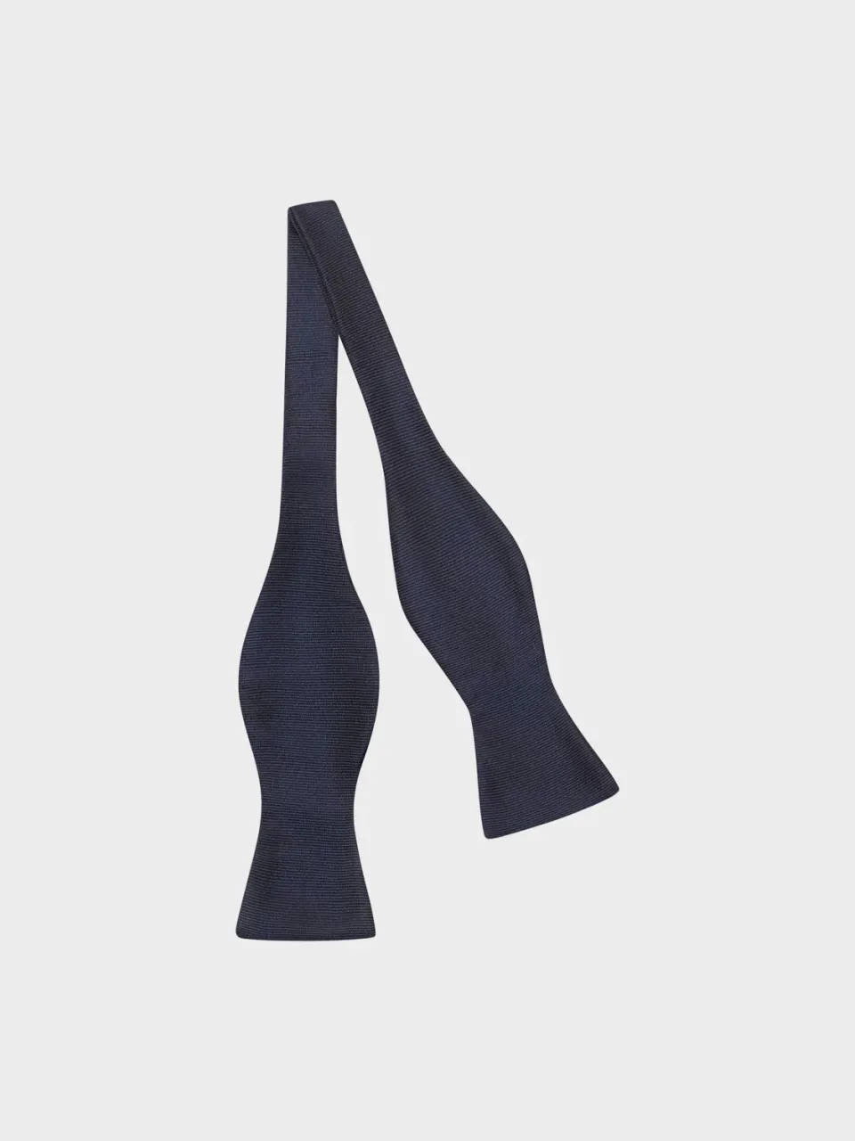 Caruso Manon papillon raso blu navy da annodare