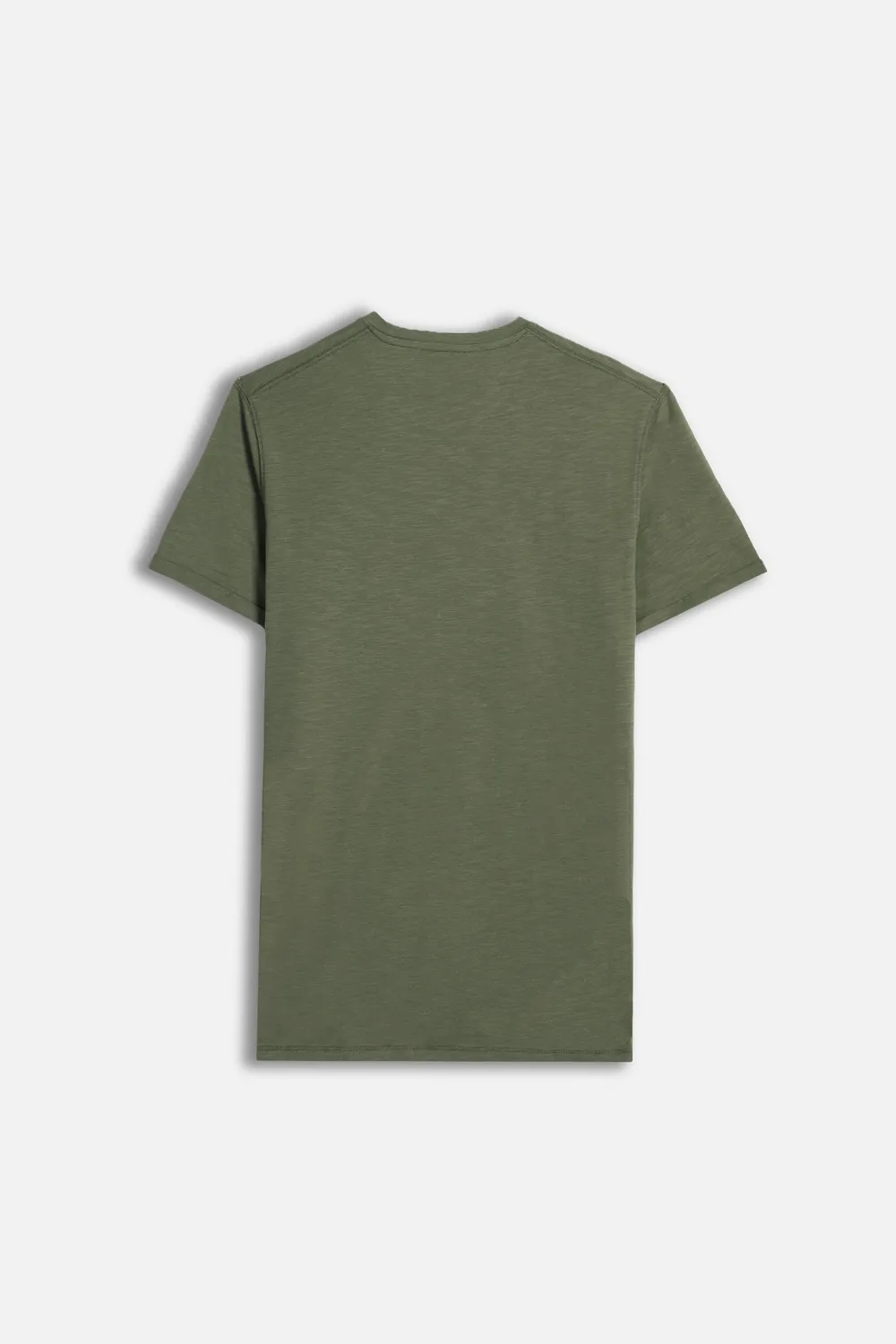 Sonny Bono t-shirt slub taschino verde militare cotone