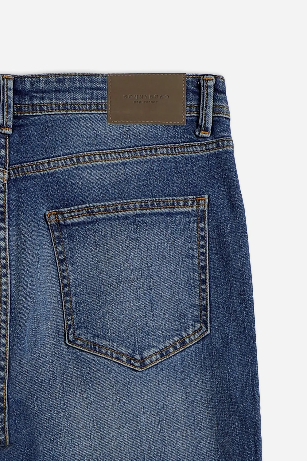 Sonny Bono Jeans 5 Tasche Regular Bleu Elasticizzato