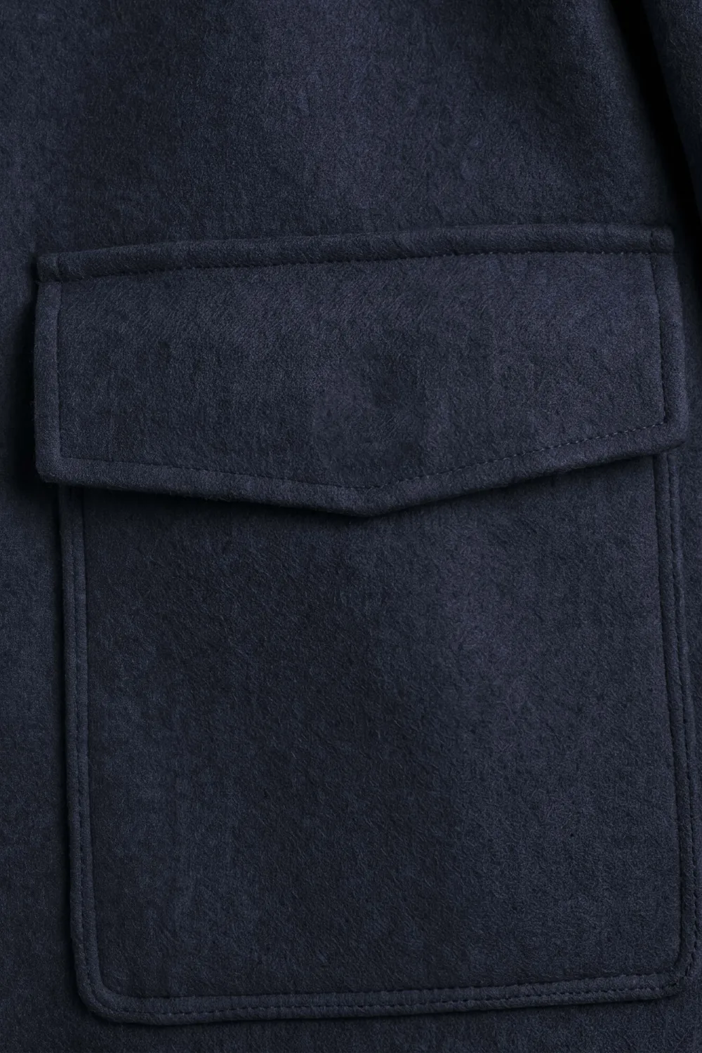 Sonny Bono Giubbotto Panno Collo Camicia M Bleu Viscosa