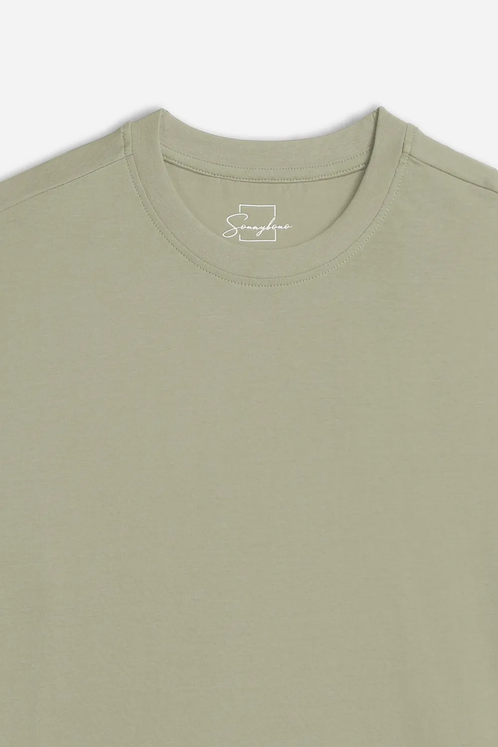 Sonny Bono Girocollo Basic T-Shirt Kaki