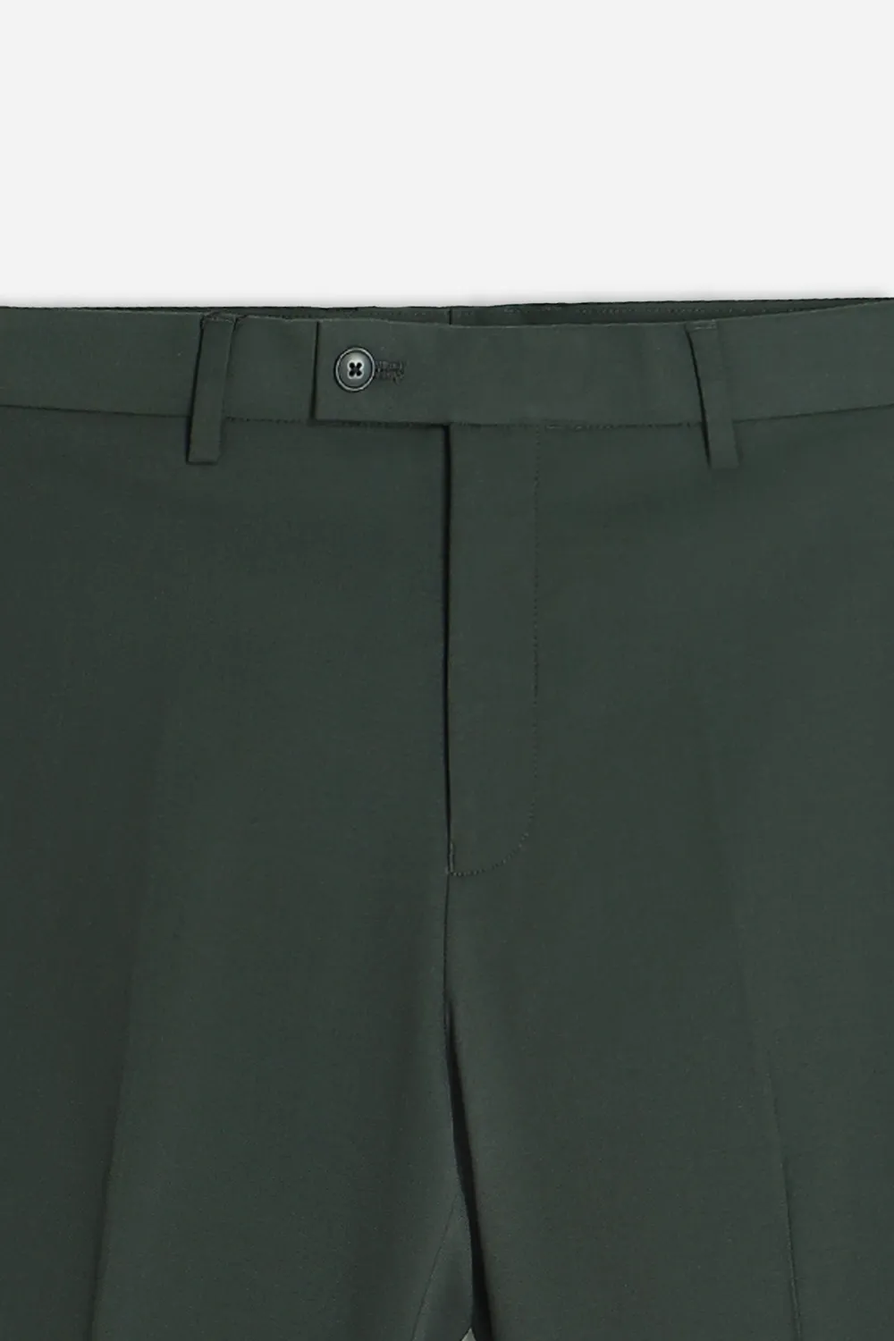 Sonny Bono Pantalone da Abito Verdone Elasticizzato