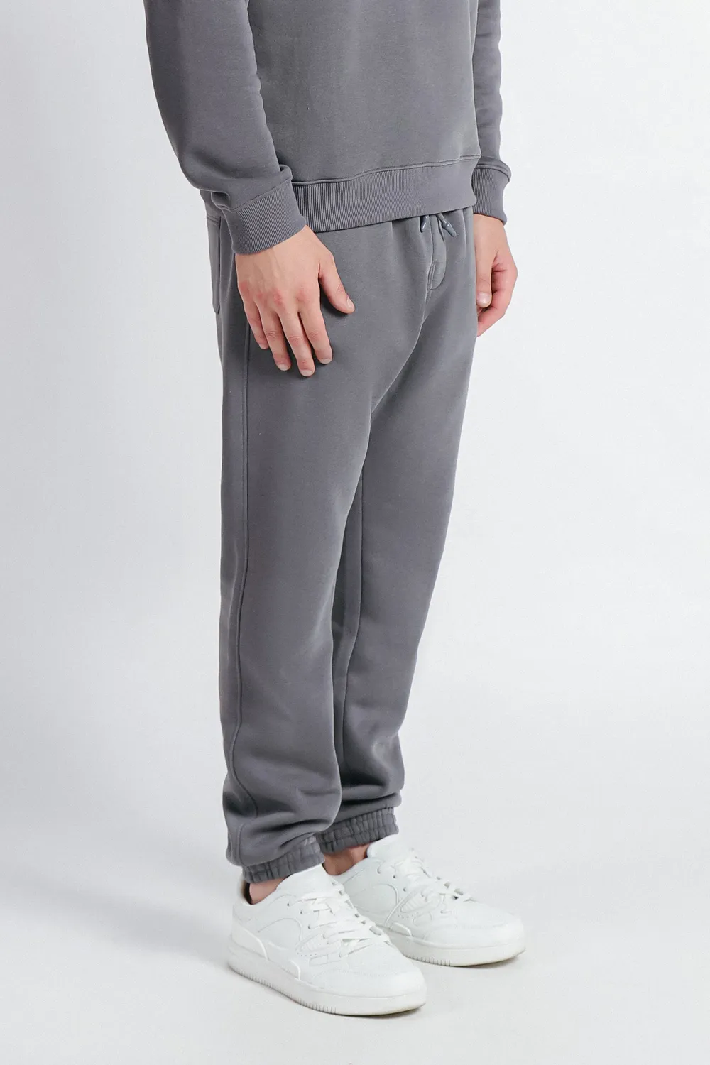 Sonny Bono pantalone jogger grigio scuro felpa