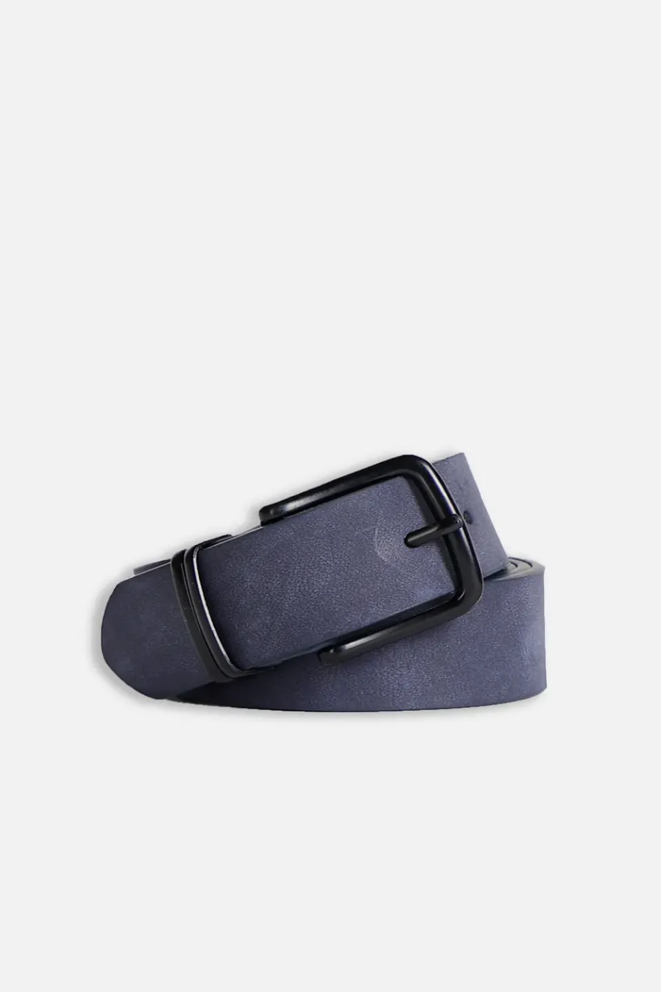 Sonny Bono Cintura Effetto Nabuk Bleu