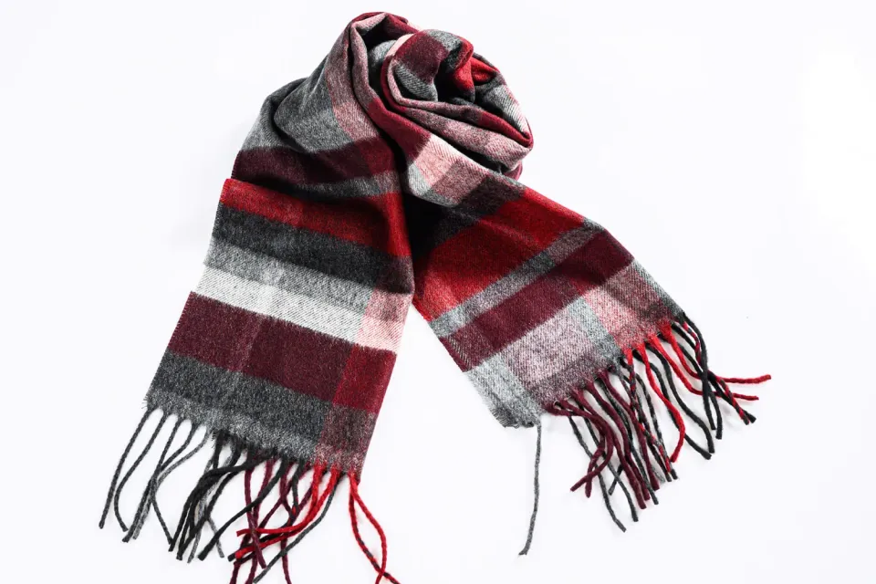 Alain Delon Sciarpa Invernale 25x180 Calda