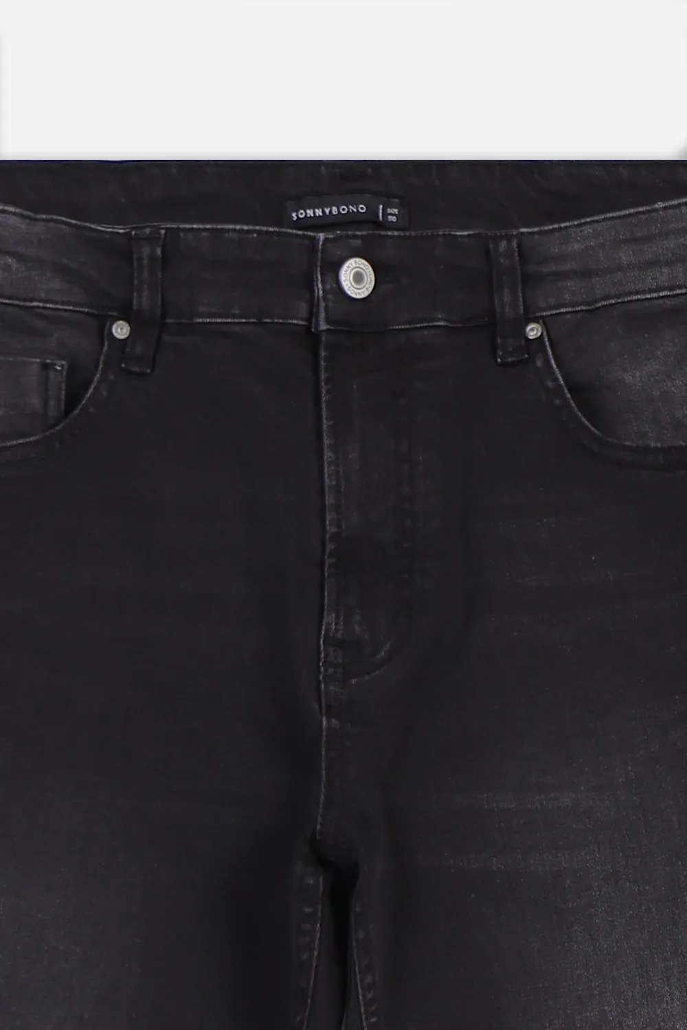 Sonny Bono Jeans Slim Fit Nero Elasticizzato
