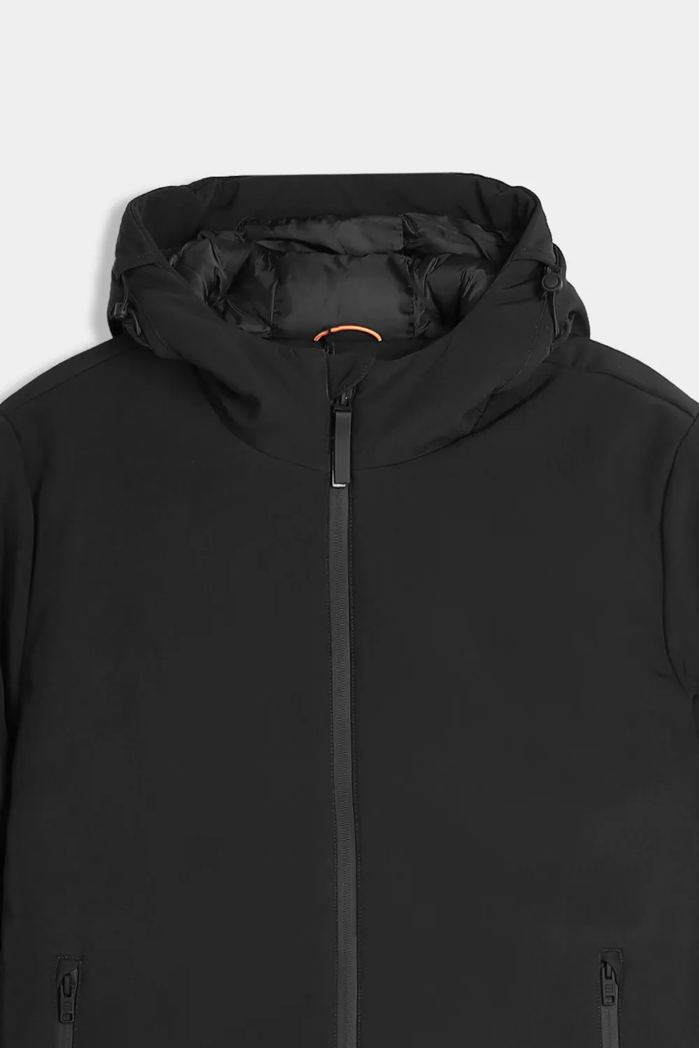 Sonny Bono Softshell Giubbotto Imbottito Nero Cappuccio