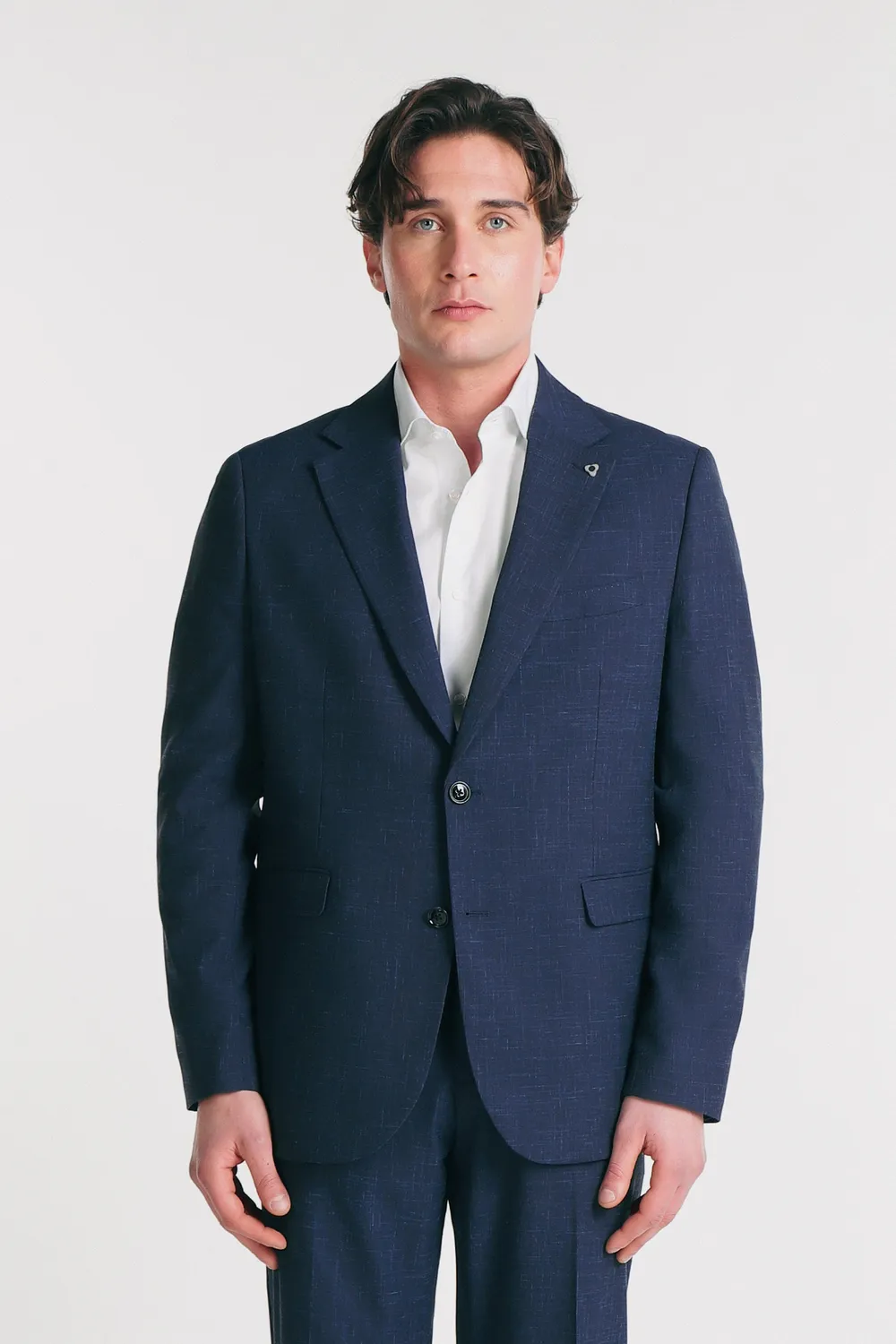 Sonny Bono Giacca Abito Comfort Fit Bleu