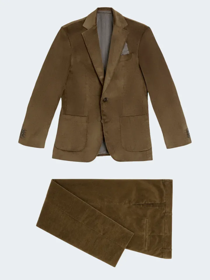 Sand 2590 Star Napoli completo velluto marrone