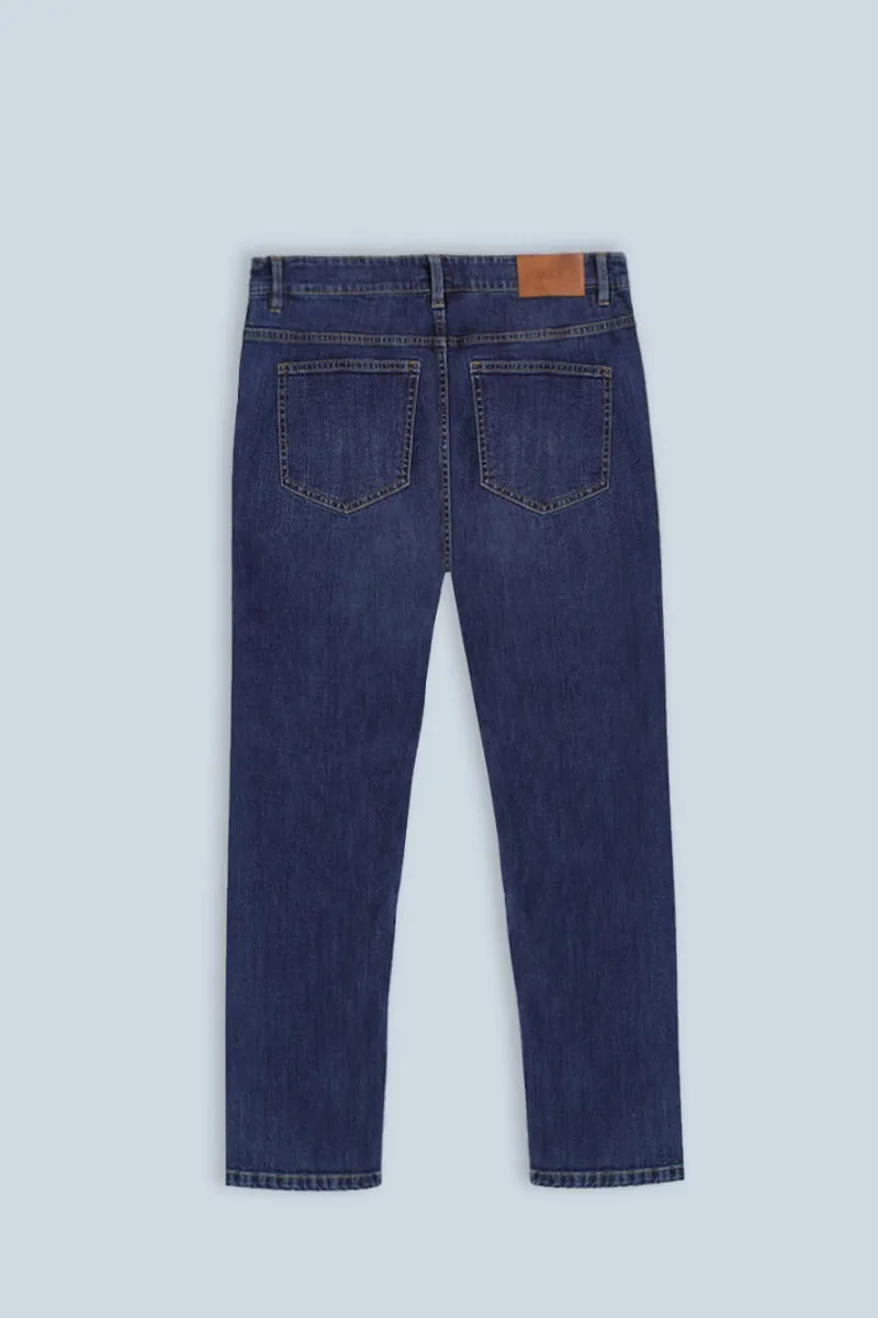 Sonny Bono Jeans Regular Fit Bleu Taglio Dritto