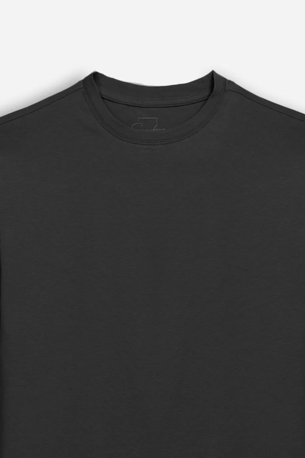 Sonny Bono T-Shirt Stretch Manica Lunga Girocollo Nero