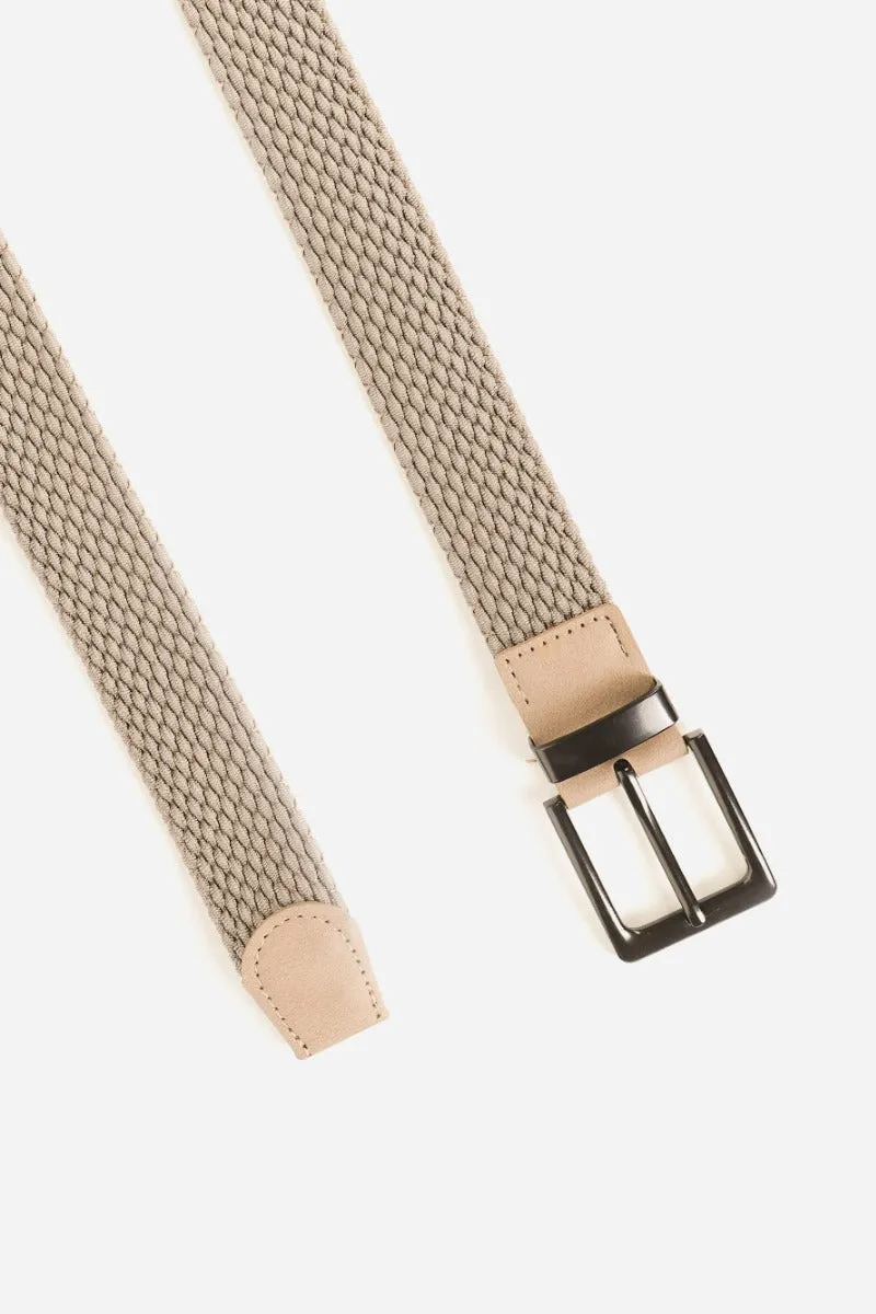 Sonny Bono Cintura Corda Elastica Beige Uomo